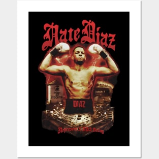 Nate Diaz July 6Th MMXXIV Signature Posters and Art